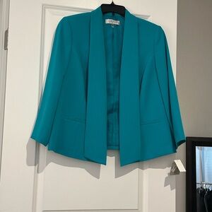 Kasper Women's Vibrant Teal Blazer